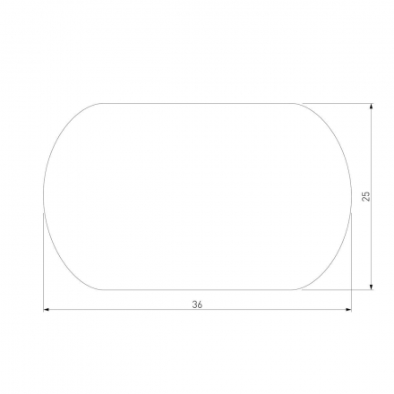 Заглушка Elektrostandard Slim Magnetic (2 шт.) 85134/00 a064724