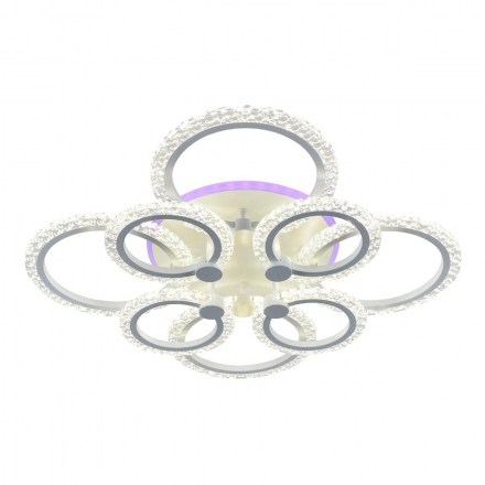 Потолочная светодиодная люстра Profit Light 18027/8 WHT A