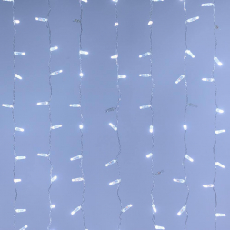 Уличная светодиодная гирлянда Ardecoled занавес 230V белый ARD-Curtain-Classic-2000X3000-Clear-760Led-Blink White 024868