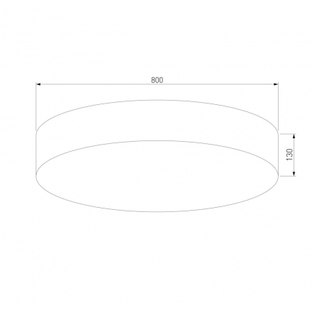 Потолочный светильник TK Lighting 2725 Rondo Graphite