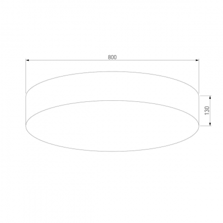 Потолочный светильник TK Lighting 2725 Rondo Graphite