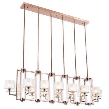 Подвесная люстра Newport 4408+6/S black nickel М0064729