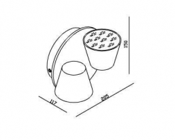 Светодиодный спот Lucide Baz 23945/12/31