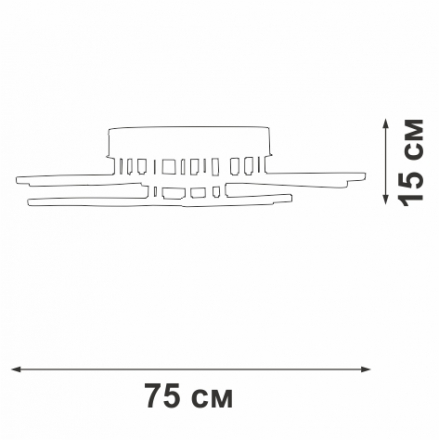 Люстра Vitaluce V3893-0/9PL