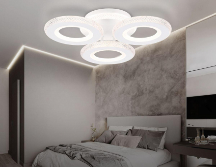 Потолочная светодиодная люстра Ambrella light Acrylica Original FA8866