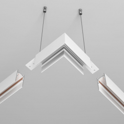 Коннектор угловой Maytoni Technical Exility TRA034HCL-41W