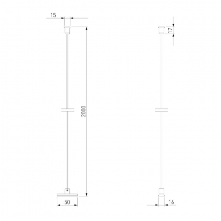Подвесной комплект Elektrostandard Titan Line 85226/00 a069729