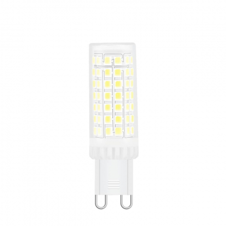Лампа светодиодная диммируемая Gauss G9 5,5W 4100К прозрачная 107309255-D