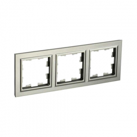 Рамка 3-постовая IEK Brite шампань BR-M32-K37