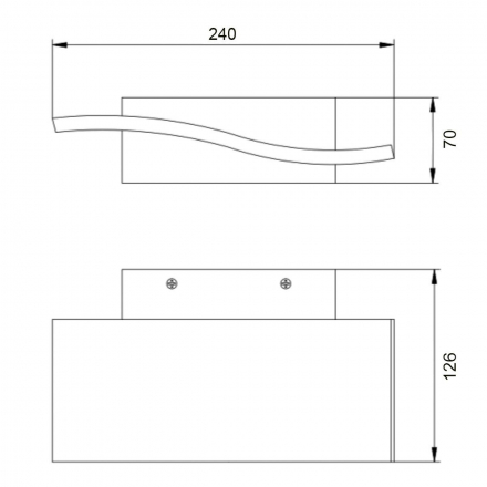 Подсветка Vele Luce Taramo VL8201W11