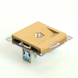 Розетка компьютерная RJ-45 Stekker Катрин золото GLS00-7107-08 49227