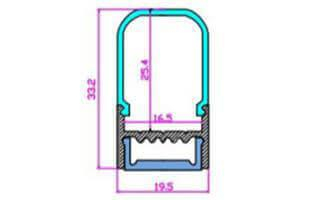 Рассеиватель Arlight ARH-WIDE-(B)-H20-2000 RRC Clear-PM 018875