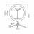 Кольцевой светодиодный светильник Gauss Ring Light RL002