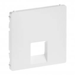 Лицевая панель Legrand Valena Life розетки телефонной RJ-11/Ethernet RJ-45 белая 755410