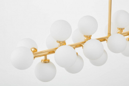 Подвесная люстра Lumina Deco Marsiada LDP 6033-24 GD