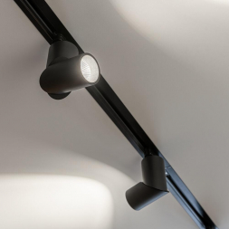 Встраиваемый однофазный шинопровод с вводом питания и заглушкой Elektrostandard TRLM-1-100-BK a046194