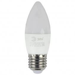 Лампа светодиодная ЭРА E27 6W 2700K матовая ECO LED B35-6W-827-E27 Б0019270