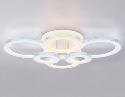 Потолочная светодиодная люстра Ambrella light Acrylica Original FA8874