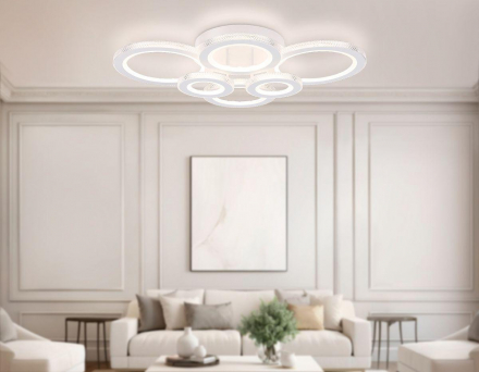 Потолочная светодиодная люстра Ambrella light Acrylica Original FA8874