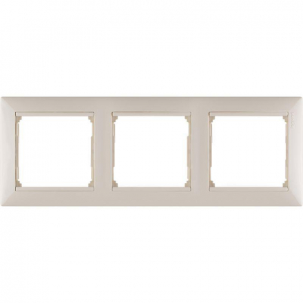 Рамка 3-постовая Legrand Valena слоновая кость 774353