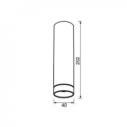 Потолочный светильник Mantra Split 8881