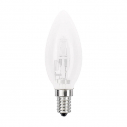 Лампа галогенная Uniel E14 42W матовая HCL-42/FR/E14 candle 01088