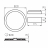 Потолочный светодиодный светильник Kanlux ROUNDA V2LED18W-NW-SN 27219