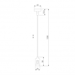 Подвесной комплект с вводом питания Elektrostandard Esthetic Magnetic 85154/00 a065438