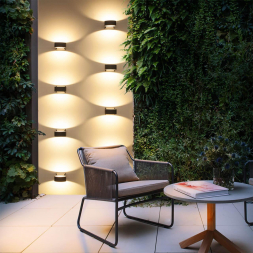 Уличный настенный светодиодный светильник Elektrostandard 1549 Techno LED Blink белый a038415