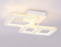 Потолочная светодиодная люстра Ambrella light Acrylica Original FA8877