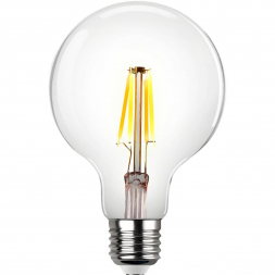 Лампа светодиодная филаментная REV VINTAGE G95 E27 5W 2700K DECO Premium шар 32433 1