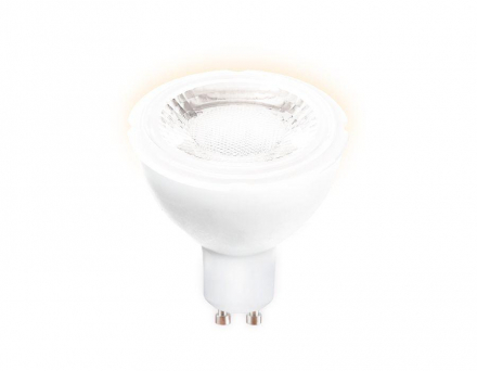 Лампа светодиодная Ambrella light GU10 7W 3000K белая 207863