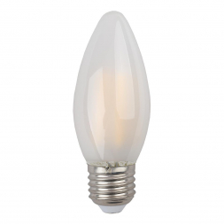 Лампа светодиодная филаментная ЭРА E27 7W 4000K матовая F-LED B35-7W-840-E27 frost Б0046990