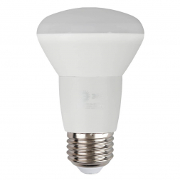 Лампа светодиодная ЭРА E27 8W 2700K матовая ECO LED R63-8W-827-E27 Б0019082