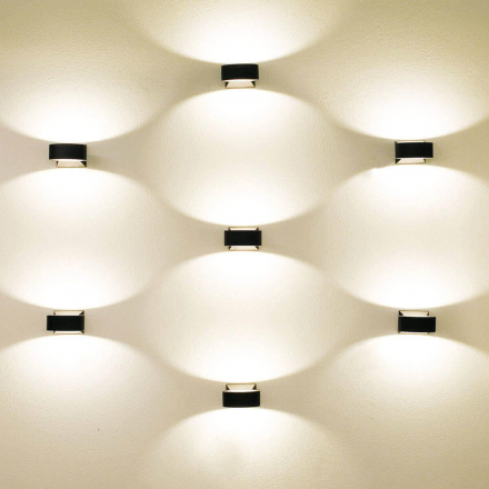 Уличный настенный светодиодный светильник Elektrostandard 1549 Techno LED Blink черный a038413