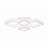 Потолочная светодиодная люстра Ambrella light Acrylica Original FA8878
