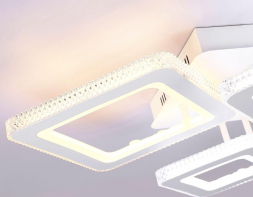 Потолочная светодиодная люстра Ambrella light Acrylica Original FA8878