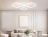 Потолочная светодиодная люстра Ambrella light Acrylica Original FA8878