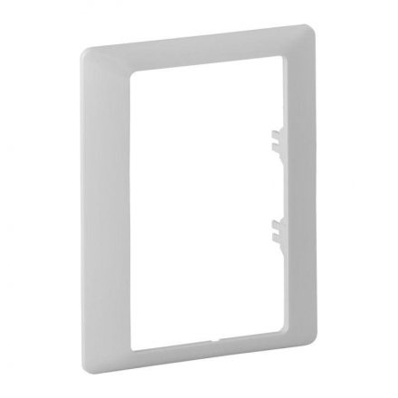 Рамка 1-постовая для двойных розеток Legrand Valena Life белая 754221