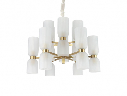 Подвесная люстра Newport 3646+6/C brass М0068541
