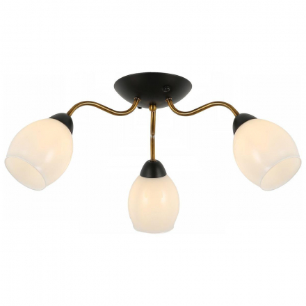 Потолочная люстра Illumico IL8193-3COU-79 BK GD