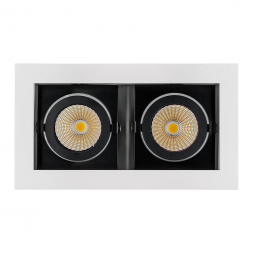 Встраиваемый светодиодный светильник Arlight CL-Kardan-S180x102-2x9W Warm 024130