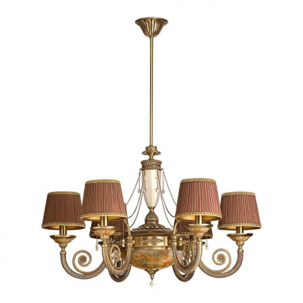 Подвесная люстра Kutek Bibione Abazur BIB-ZW-6(P/A)SR