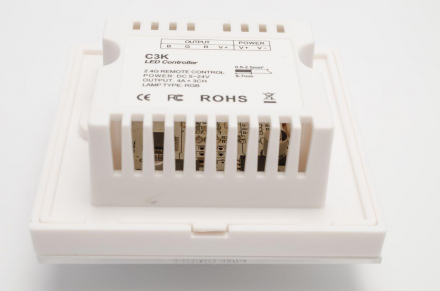 Контроллер встраиваемый RGB Apeyron с диммером 12/24V 04-14