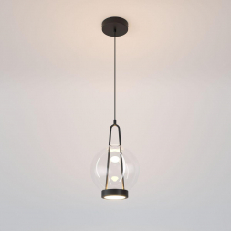 Подвесной светодиодный светильник Eurosvet Frasco 50267/1 LED черный