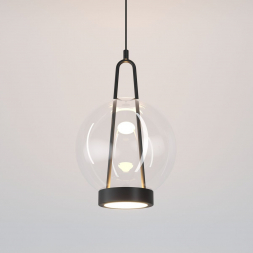 Подвесной светодиодный светильник Eurosvet Frasco 50267/1 LED черный