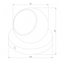 Уличный светодиодный светильник Elektrostandard Ball 35143/S a057632