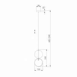 Подвесной светильник Eurosvet Selisa 50092/1
