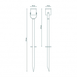 Ландшафтный светильник Gauss Sonata GD155