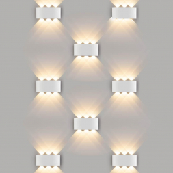 Уличный настенный светодиодный светильник Elektrostandard 1551 Techno LED Twinky Trio a038420